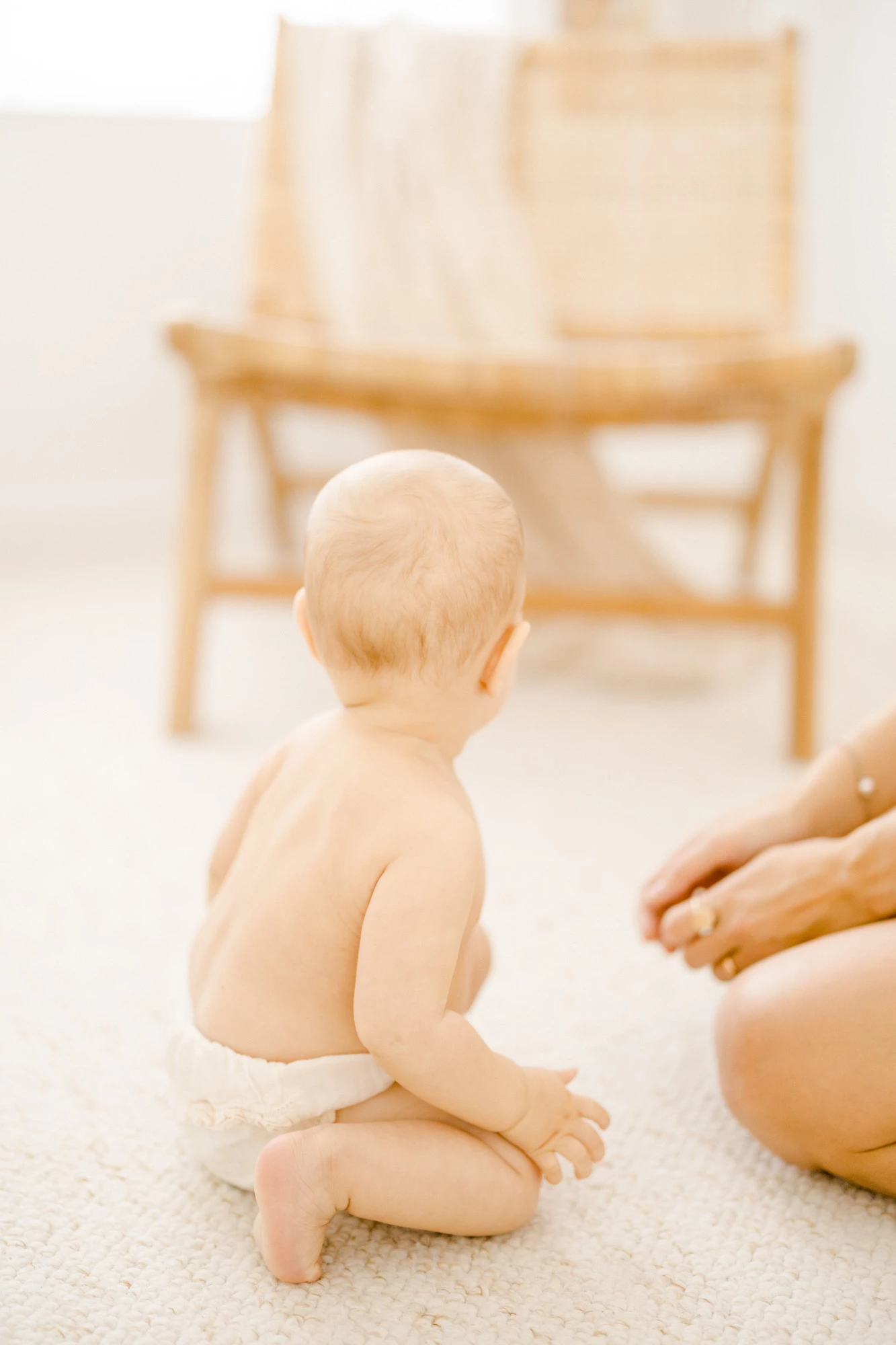 enfant rose gris orange bébé